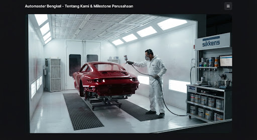 Fasilitas oven painting dan body repair cabang Bojongsoang