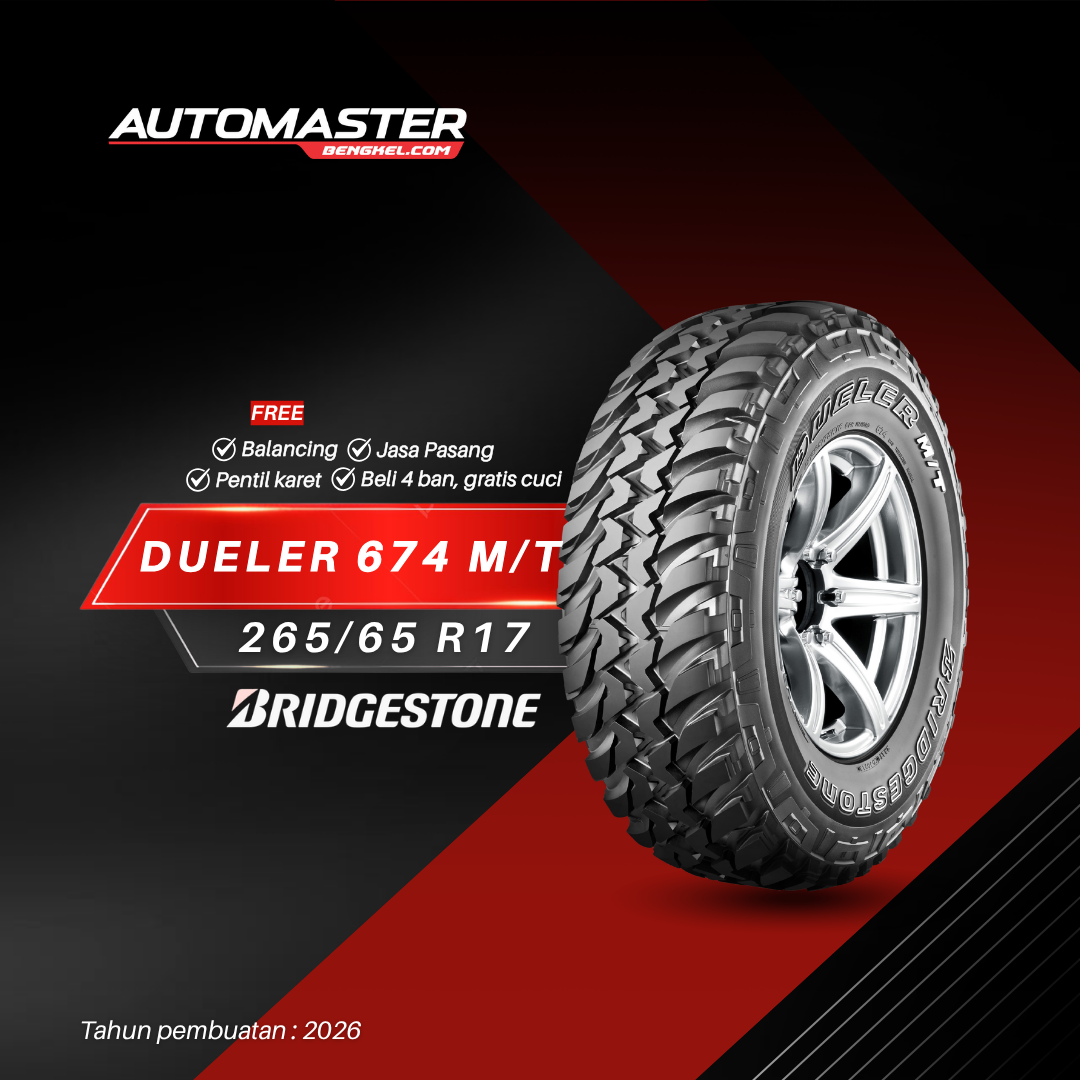 Bridgestone 265/65 R17 D674 M/T