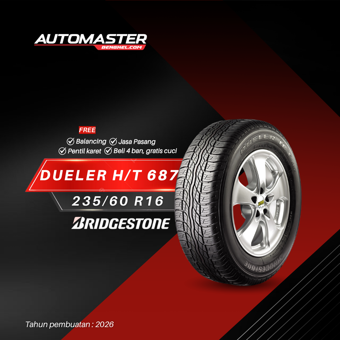 Bridgestone 235/60 R16 D687 H/T